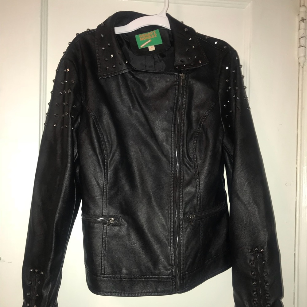 Faux Leather Jacket